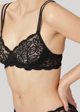 Magnolia Wire-free Lace Bra - Taupe - Taupe