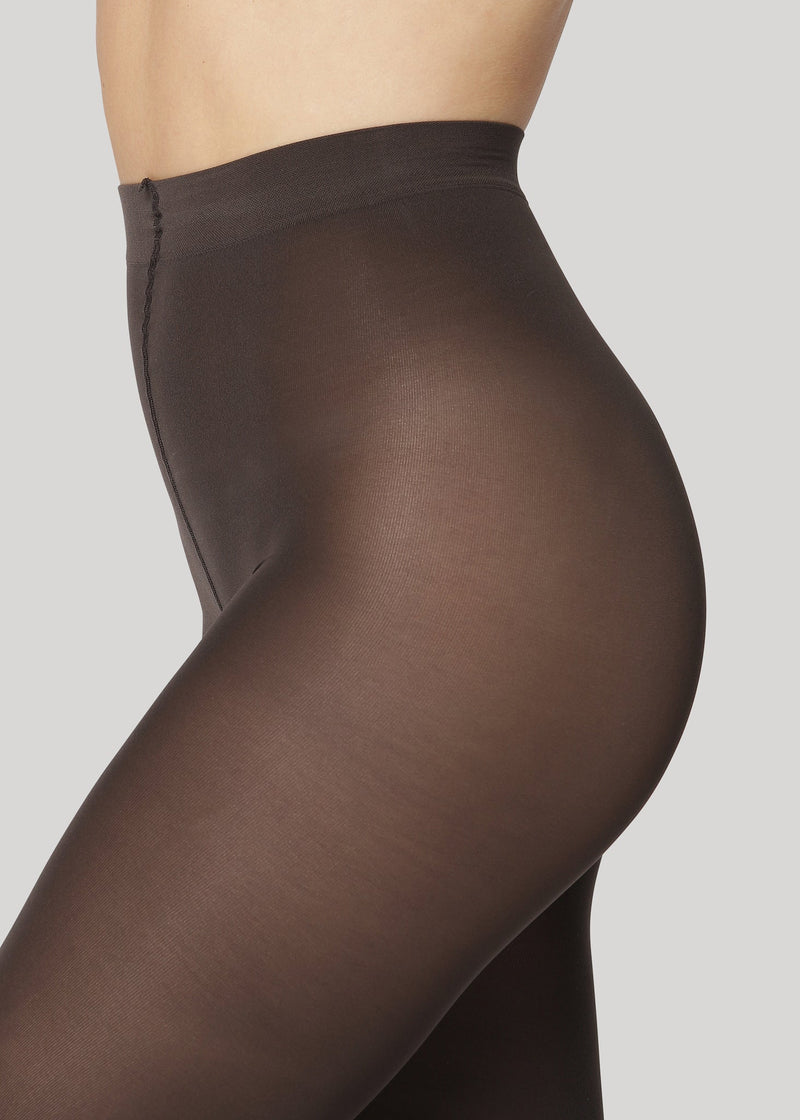 Rebecca 50 denier - Coffee brown