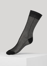 HEDVIG BIO-COTTON - Strømper - Sort